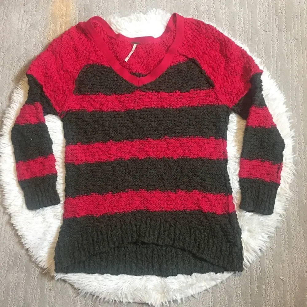 Free People striped sweater